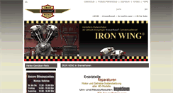 Desktop Screenshot of ironwing.de