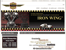 Tablet Screenshot of ironwing.de